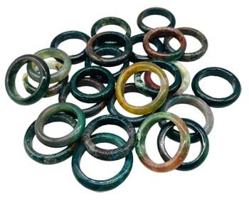 (set Of 25) Jasper, Banded Rings (set Of 25) Jasper, Banded Rings