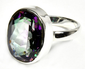 Size 6 Mystic Quartz Ring Size 6 Mystic Quartz Ring