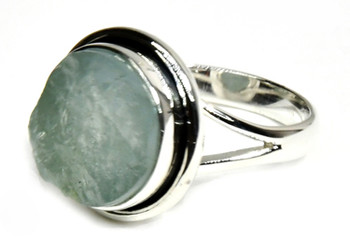 Size 6 Aquamarine Ring Size 6 Aquamarine Ring