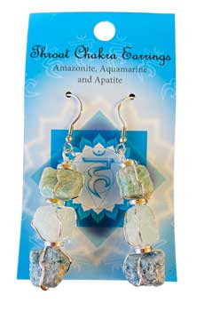 Throat Chakra Earrings Throat Chakra Earrings