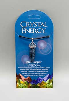 Wisdom (blue Jasper) Double Terminated Wisdom (blue Jasper) Double Terminated