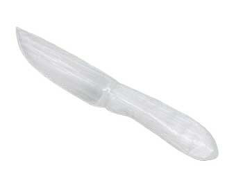 7 1/2" Selenite Athame 7 1/2" Selenite Athame