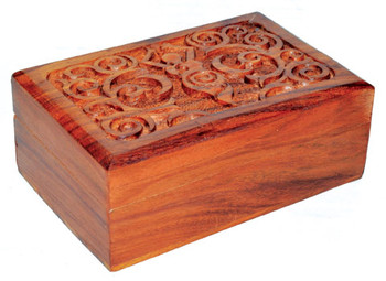 4" X 6" Goddess Wood Box 4" X 6" Goddess Wood Box