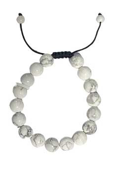 10mm Howlite Bracelet 10mm Howlite Bracelet