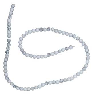 4mm Howlite Beads 4mm Howlite Beads