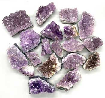 ~3# Flat Of Amethyst B Druse ~3# Flat Of Amethyst B Druse
