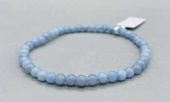 4mm Angelite Bracelet 4mm Angelite Bracelet