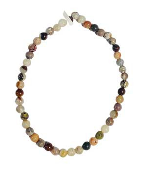 4mm Agate, Laguna Lace Bracelet 4mm Agate, Laguna Lace Bracelet