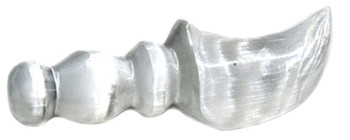 6" Selenite Crescent Athame 6" Selenite Crescent Athame