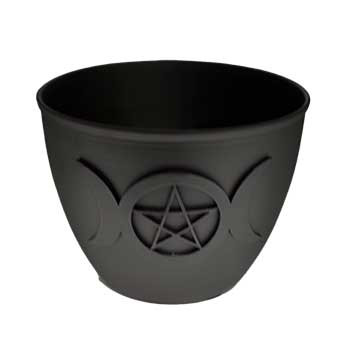 5" Triple Moon & Pentagram Bowl 5" Triple Moon & Pentagram Bowl