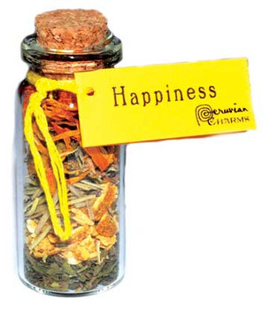 Happiness Pocket Spellbottle Happiness Pocket Spellbottle