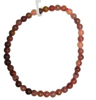 4mm Aventurine, Purple Bracelet 4mm Aventurine, Purple Bracelet