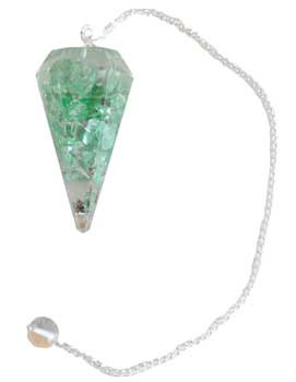 Apatite Orgone Pendulum Apatite Orgone Pendulum