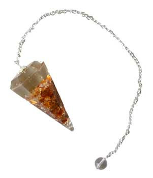 Citrine Orgone Pendulum Citrine Orgone Pendulum