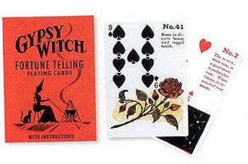 Gypsy Witch Fortune Telling Playing Card By Mlle Lenormand (attributed)
