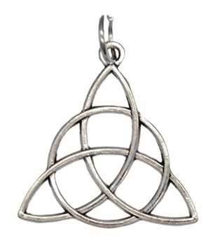 1 1/8" Triquetra Amulet 1 1/8" Triquetra Amulet