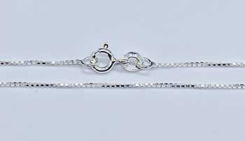 24" Sterling Box Chain 24" Sterling Box Chain