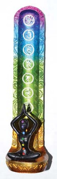 9 1/2" Goddess 7 Chakra Burner 9 1/2" Goddess 7 Chakra Burner