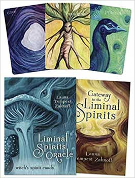 Liminal Spirits Oracle,witch's Spirit Cards By Laura Tempes Zakroff Liminal Spirits Oracle,witch's Spirit Cards By Laura Tempes Zakroff