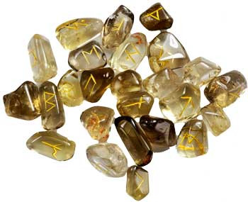 Citrine Rune Set Citrine Rune Set