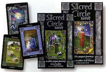 Sacred Circle, Celtic Pagan Journey Tarot By Franklin & Mason Sacred Circle, Celtic Pagan Journey Tarot By Franklin & Mason