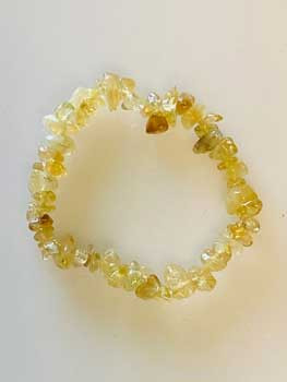 Citrine Chip Bracelet Citrine Chip Bracelet