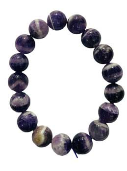 12mm Amethyst, Chevron Bracelet 12mm Amethyst, Chevron Bracelet
