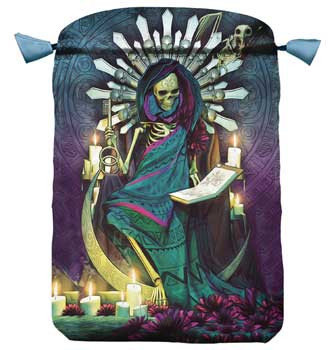 6" X 9" Santa Muerte Tarot Bag By Llewellyn 6" X 9" Santa Muerte Tarot Bag By Llewellyn