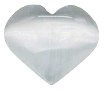 3" Selenite Heart 3" Selenite Heart