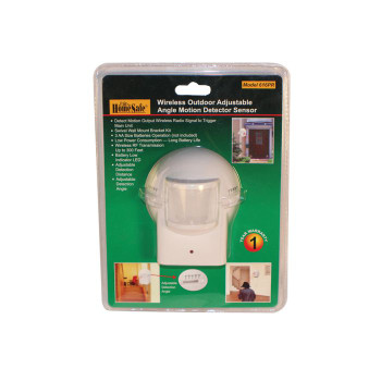 OUTDOOR HOMESAFE WIRELESS HOME SECURITY MOTION SENSOR