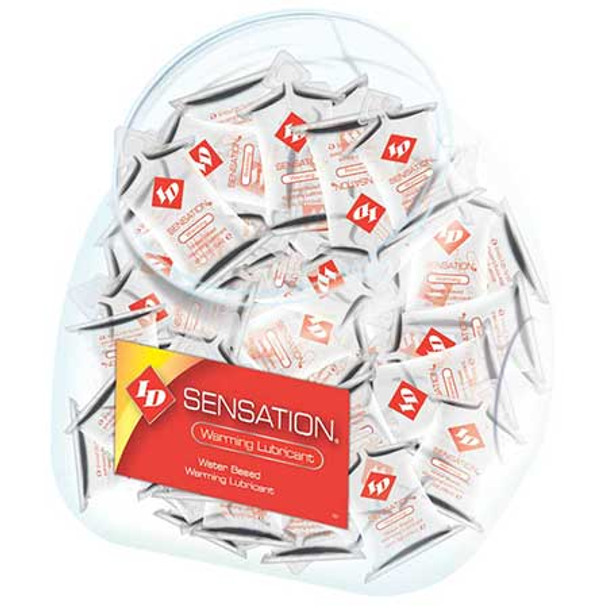 ID Sensation Warming Lubricant 10ml. Pillows (Jar of 144)