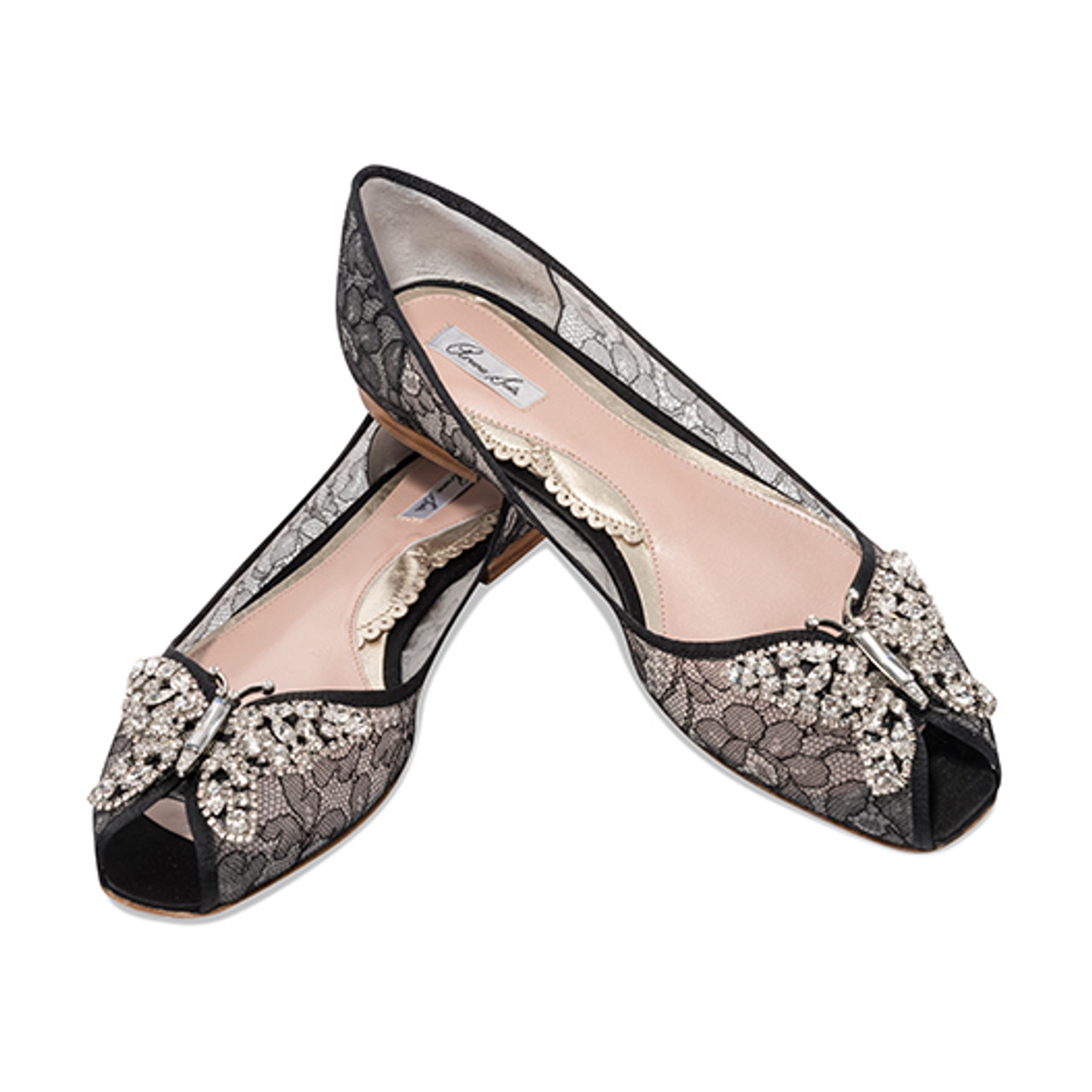 Liana Ballerina Black Lace