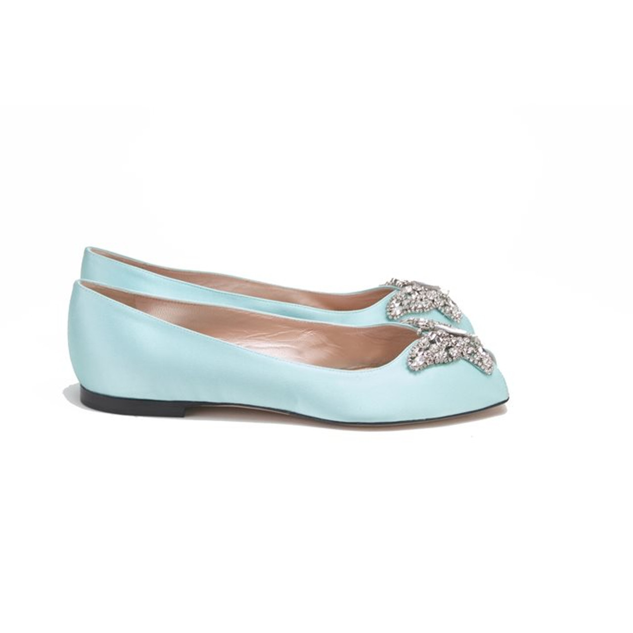 Liana Tiffany Blue Satin