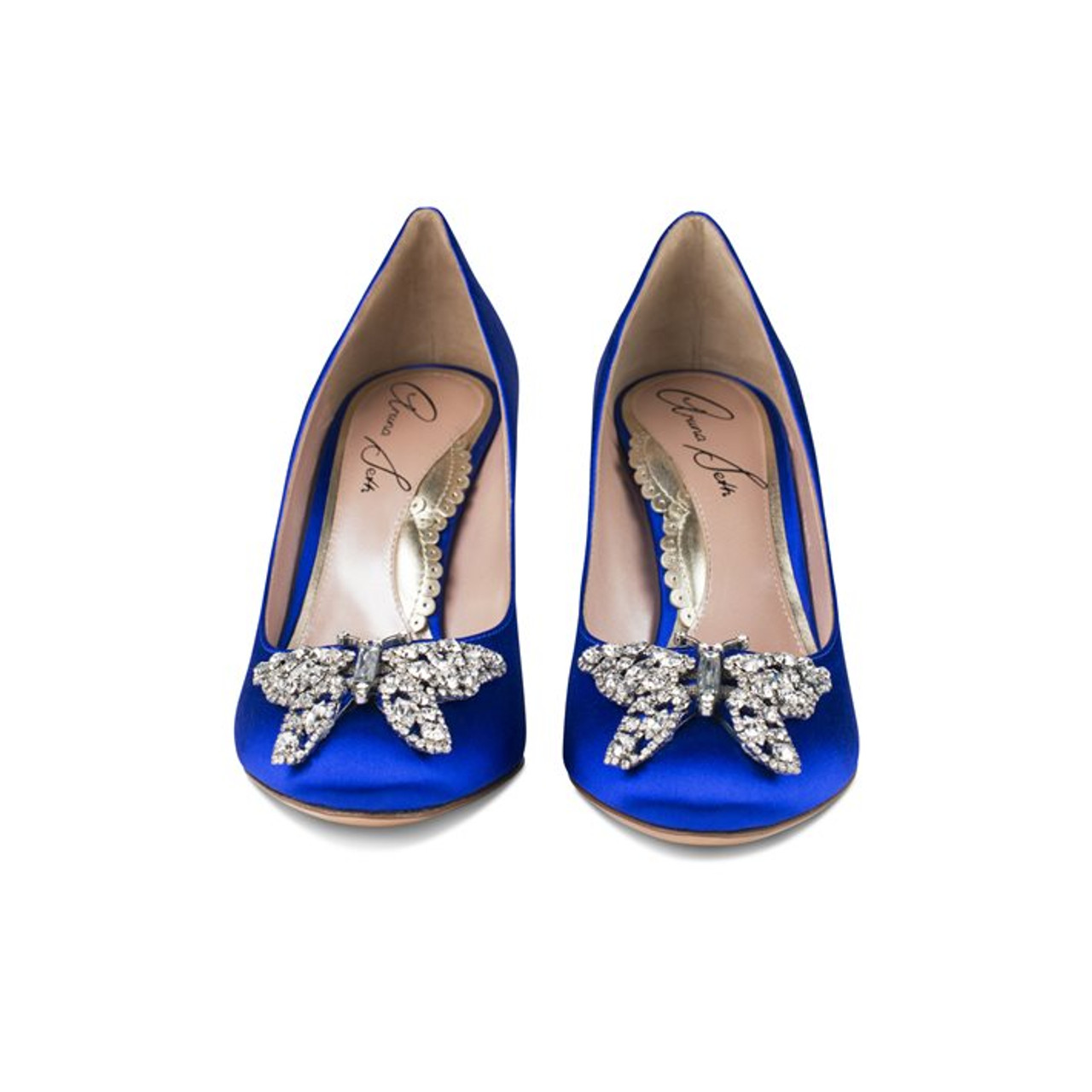 Cobalt on sale wedding shoes