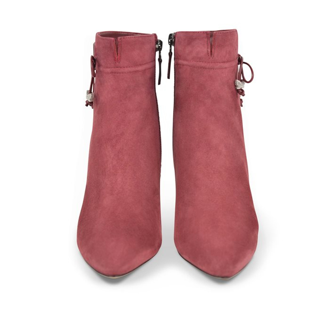 Grosvenor Ankle Boot Burgundy Suede