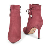 Grosvenor Ankle Boot Burgundy Suede