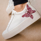 Rocket Sneaker Pink Crystal