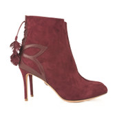 Aperto Ankle Boot Burgundy Suede
