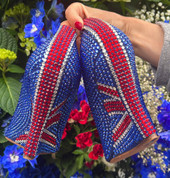 Jubilee Union Jack Swarovski Wedges - Limited Edition 