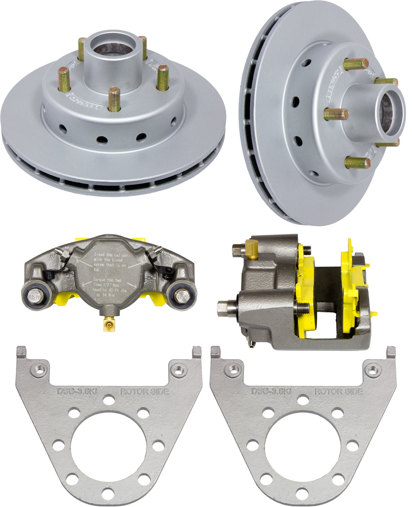 DEEMAX 10 DISC BRAKE KIT INTEGRAL HUB/ROTOR 10