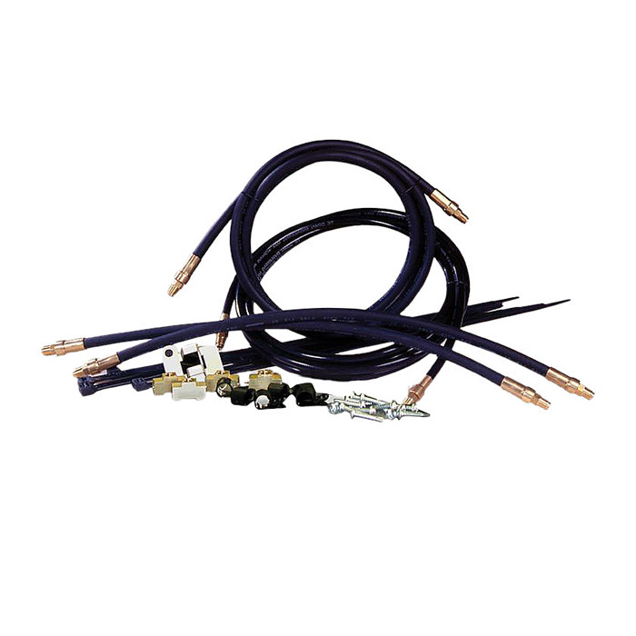 Flex Hose Brake Line Kit Single Axle Portsmouth Trailer Supply