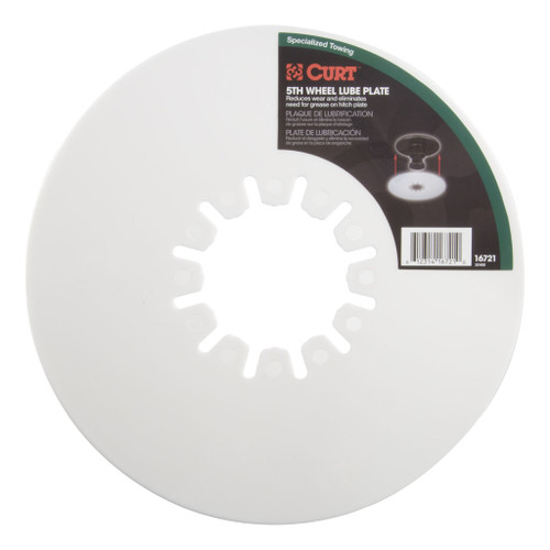 CURT 5th Wheel Trailer Hitch Lube Plate #16721 Image 1