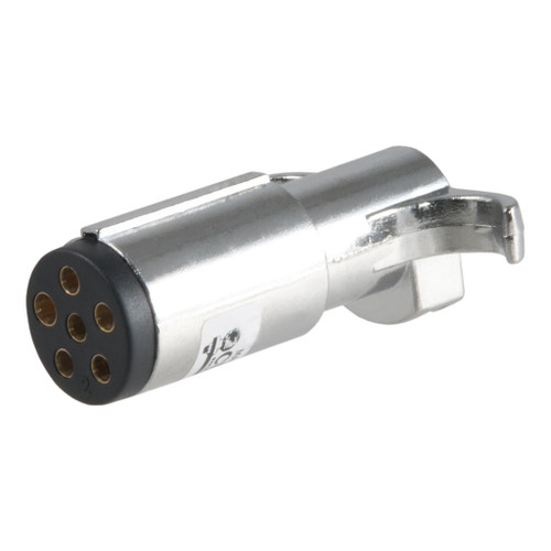 CURT 6-Way Round Connector #58120 Image 1