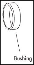 Air-Tight Bushing - 5200#, 6K, 7K & 8K - 2.24" Axles 