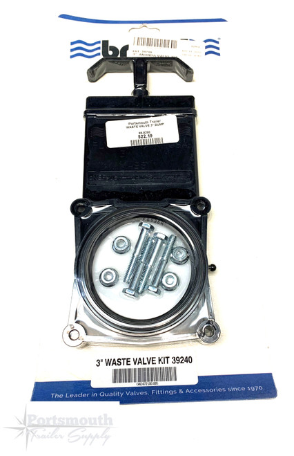 WASTE VALVE 3" DUMP
