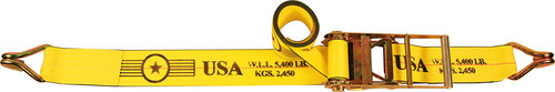 STRAP 4" X 30' W/ WIRE HOOKS 