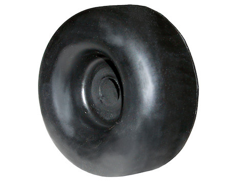BUMPER FOR DOOR/RAMP 2.5" BLACK ROUND