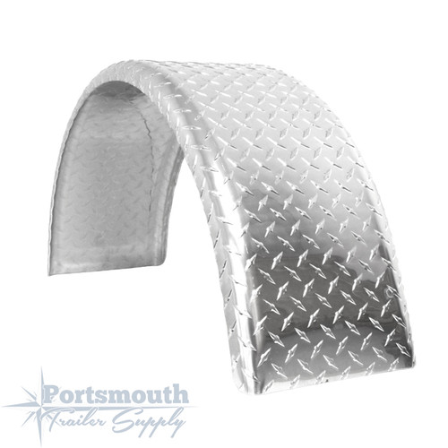 CE Smith 32" Aluminum Diamond Plate Round Fender 