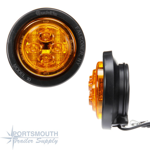 Low Profile LED Side Marker Light - Amber - TRK10086Y