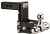 Tow & Stow Adjustable Tri-Ball Mount-  7.5" Drop, 7" Rise, 3" Hitch